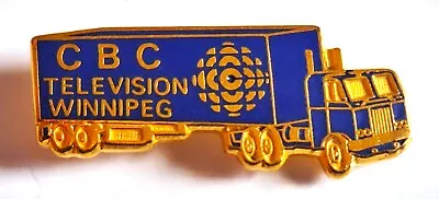 1999 WINNIPEG JEUX PAN AM Games CBC TV MOBILE Truck PIN - Winnipeg Manitoba • $18.14