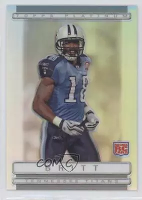 2009 Topps Platinum Refractor /999 Kenny Britt #128 Rookie RC • $0.99