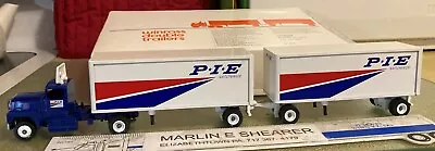 P I E Nationwide Trucking Tractor & Doubles Trailers Winross Truck • $24.95