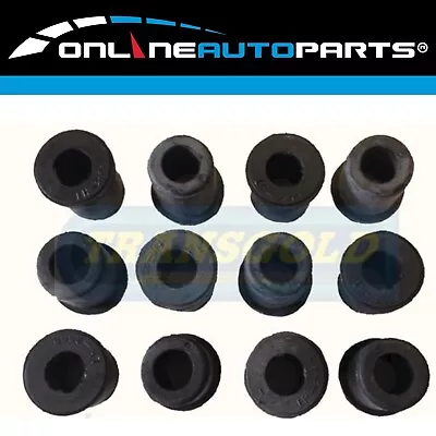 Rear Leaf Spring Rubber Bush Kit For Holden Colorado RC 2wd 4x4 + Shackle • $34.95