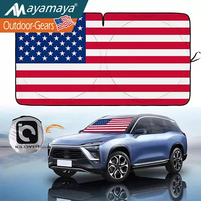 Car Sun Shade Front Window Windshield Visor Cover UV Block Protector Truck SUV • $10.99