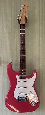 G&L USA Legacy Nitro Fiesta Red Guitar Rosewood Board • $1499