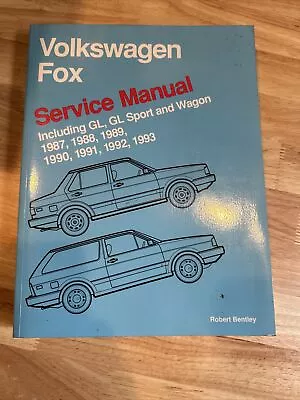 Volkswagen Service Manuals Ser.: Volkswagen Fox Service Manual 1987-1993 :... • $29