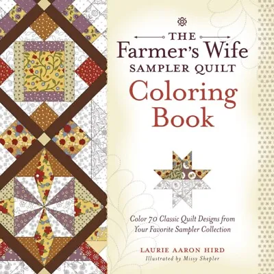 The Farmer's Wife Sampler Quilt Coloring Book - Free Tracked Delivery • £12.15