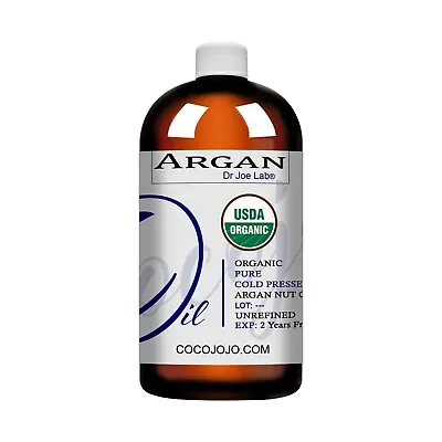 Organic Argan Oil Usda Certified 100% Pure Unrefined Cold Pressed Virgin Morocco • $29.99