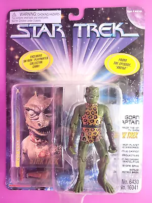 Star Trek 1997 Playmates GORN CAPTAIN Figure Arena Episode • $23.99