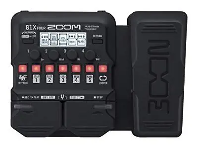 $153.41 • Buy Zoom G1X FOUR Guitar Multi-Effects Processor With Expression Pedal, With 70+ ...