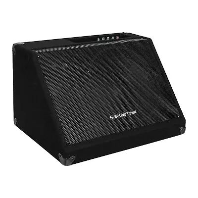 Sound Town 12  500W Powered DJ PA Stage Monitor Active Speaker (METIS-12MPW) • $225.24