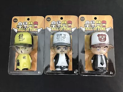 Hall Of Fame 3 Pack. MJ Bruce Lee And Mr Bean Figure/ Mini Fan • $45