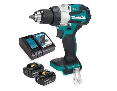 Makita DHP489 BL 2x5.0Ah 18V Keyless 1800Rpm 27000Bpm 75Nm 6lbs *Charger_220V* • $549.95