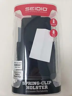 $11.99 • Buy Seidio Samsung Galaxy Note Edge SURFACE Spring Clip Holster Black