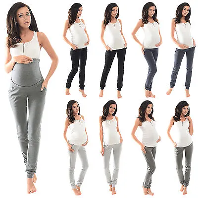 Purpless Maternity And Pregnancy Over Bump Top Yoga Pants Joggers Trousers 1307 • £13.98