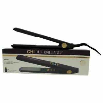 CHI Deep Brilliance 1  Titanium Hair Straightener Purple - Free Serum Inside! • $86.99