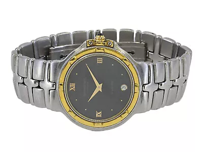 Raymond Weil Men's 9188 Parsifal 18k Gold Plated  & S. Steel 2-tone Date Watch • $100