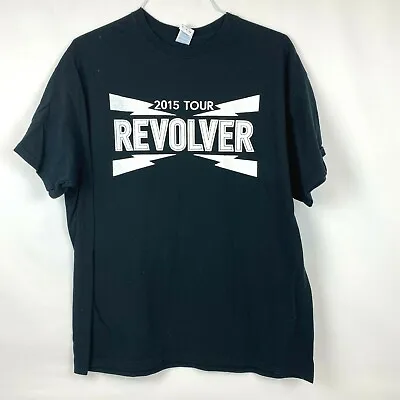 Revolver Magazine Concert Tour T Shirt 2015 Epica The Agonist Eluveitie Adult XL • $19.95