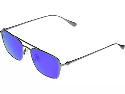 Maui Jim Ebb & Flow Polarized Sunglasses 542-27A Dove Gray/Blue Mirror Display • $89