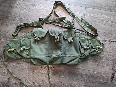 Repro Vietanm War Chinese Type 56 Chest Rig Surplus Ammo Bandolier Pouch • $0.99