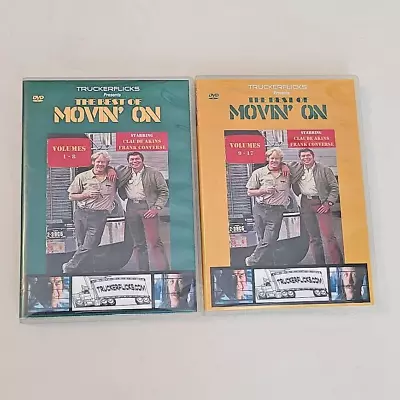 Best Of MOVIN' ON DVDs - 70's TV Series Kenworth Trucker 32 Episodes ~ Missing 1 • $49.95