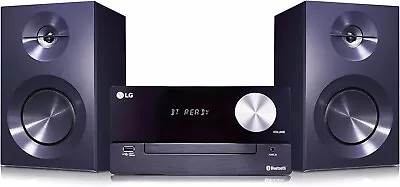 Lg Cm2460dab Traditional Micro Hi-fi Dab+ Cd Stereo System 100w Bluetooth Usb • £109.97