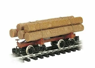 Bachmann G Scale Train 98490 Skeleton Log Car With Logs 6qty • $85