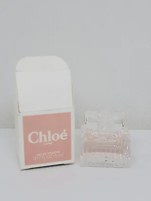 Chloe L'EAU Eau De Toilette 5 ML/ 0.17 Oz Women Fragrance Mini Bottle New In Box • $9.60