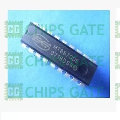 50pcs Dtmf Decoder Receiver Ic Mitel Dip-18 Mt8870de • $47.60