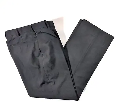 US Military Army Black Military Poly/Wool Dress Trousers Pants 32 R Inseam 31  • $16.97