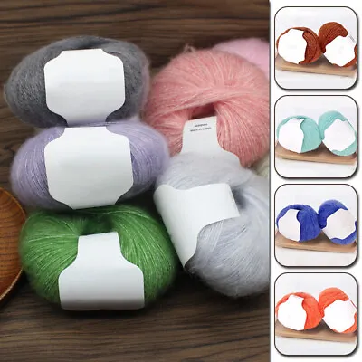 $3.29 • Buy Soft Mohair Cashmere Knitting Wool Yarn Shawl Scarf DIY Crochet Thread Yarn