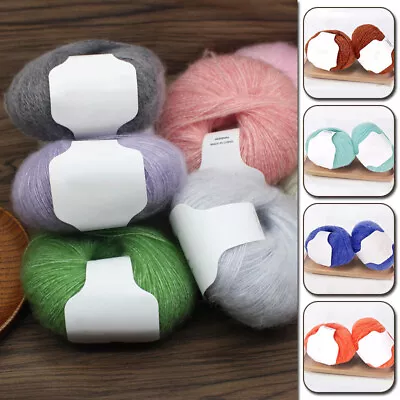$3.29 • Buy Soft Mohair Cashmere Knitting Wool Yarn Shawl Scarf DIY Crochet Thread Yarn
