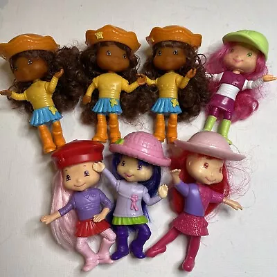 McDonald's Happy Meal Toys Strawberry Shortcake Lot 7 Multicultural Figures 2007 • $12