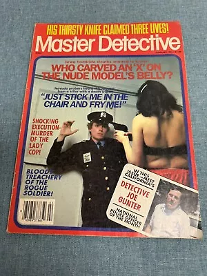 Master Detective Magazine 1986 Assault Cover True Crime Sexy Women • $12.99