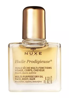 Nuxe HUILE PRODIGIEUSE Multi Purpose Dry Oil For Face/Body/Hair 10ml • £6.99