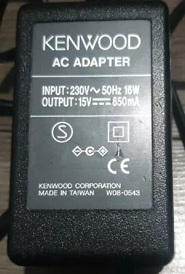 Kenwood W08-0543 230V~50Hz 16W AC Adapter Power Supply GWC Free Tracked Postage • £24.95