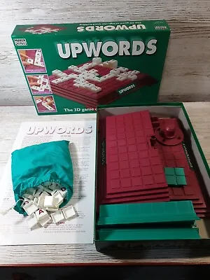 £13.99 • Buy Vintage Upwords Board Game 1996 Tiles & Letters Game By Parker Fully Complete