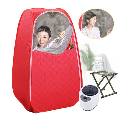 2.6L Portable Home Steam Sauna Tent Spa Loss Weight Full Body Detox Therapy USA • $105.45