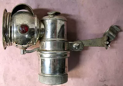 Exceptional Early Old Sol Bicycle Carbide Headlight Light Lamp Complete • $555.64