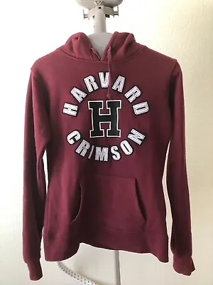 Harvard University Crimson Sweatshirt Hoodie Women Ladies Girls XS • $18.88