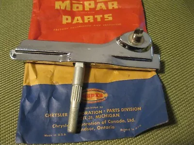 NOS Mopar 1957-1959 Chrysler Imperial Right Lower Vent Window Frame Shiny! • $49.99