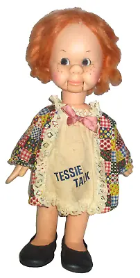 Tessie Talk 18  Doll With Original Clothes Pull String Works Great (BB11). • $39