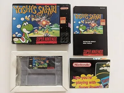 Yoshi Safari SNES NTSC • £45