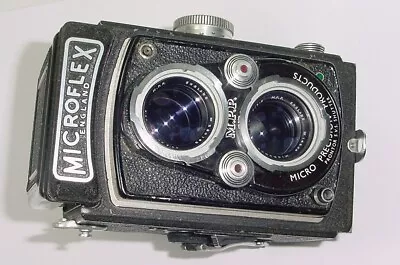 M.P.P Microflex England 120mm Film TLR Manual Camera Micronar 77.5mm F/3.5 Lens • £239.95