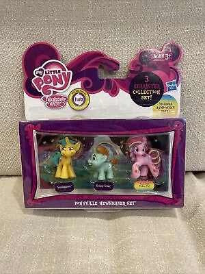 My Little Pony Friendship Is Magic Figure Pinkie NEW “Ponyville Newsmaker Set” • $30