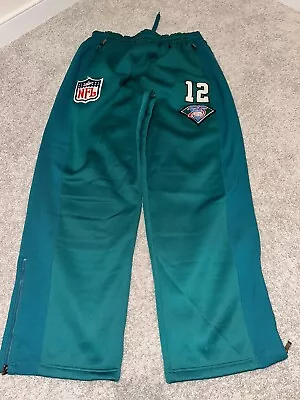 Mitchell & Ness #12 Bob Griese Miami Dolphins Pants 75th Anniversary NFL 52 2XL • $59.99