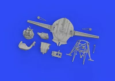 Eduard 648829 1/48 Aircraft- F4F4 Wheel Bay For EDU (Resin) • $25.99