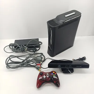 Microsoft Xbox 360 Elite 120GB Console - Black. TESTED W Gears Of War Controller • $89.99