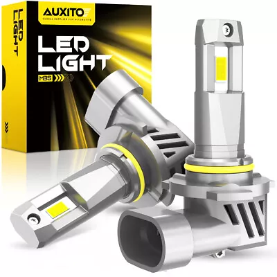 AUXITO 9005 HB3 LED Headlight Super Bright Bulbs Kit HIGH/LOW Beam 6500K White • $35.99