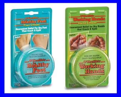 1 Each O'Keeffe's WORKING HANDS & FEET Foot Cream Lotion Hypoallergenic 3.2 Oz • $24.99