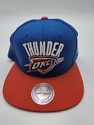 OKC Oklahoma City Thunder Mitchell & Ness NBA Snapback Cap Hat Russell Westbrook • $8.99