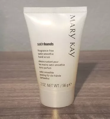 NEW Mary Kay Satin Hands Fragrance Free HAND SCRUB  2oz  Travel Size Beauty GIFT • $5