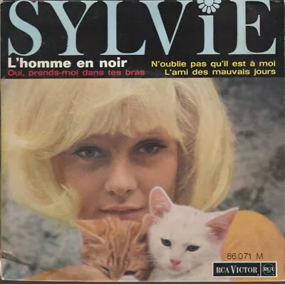 SYLVIE VARTAN L'homme En Noir France EP 7 1964 • $9